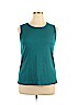 L.L.Bean 100% Supima Cotton Teal Tank Top Size XL - photo 1