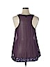 Mossimo 100% Polyester Purple Sleeveless Blouse Size XL - photo 2