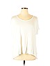 Lane Bryant 100% Rayon White Short Sleeve Top Size 18 - photo 1