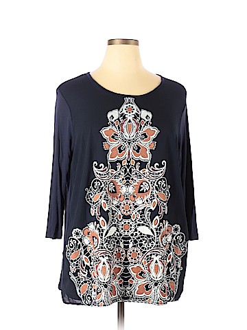 Honey Punch 3/4 Sleeve Top (view 1)