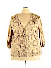 Clothes (real) Saks Fifth Avenue Tan Cardigan Size 3X - photo 1