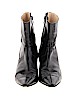warren edwards 100% Leather Black Ankle Boots Size 5 1/2 - photo 2