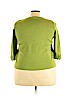 Dana Buchman Green Short Sleeve Silk Top Size 3X - photo 2