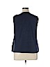 Croft & Barrow Blue Sleeveless Henley Size XL - photo 2