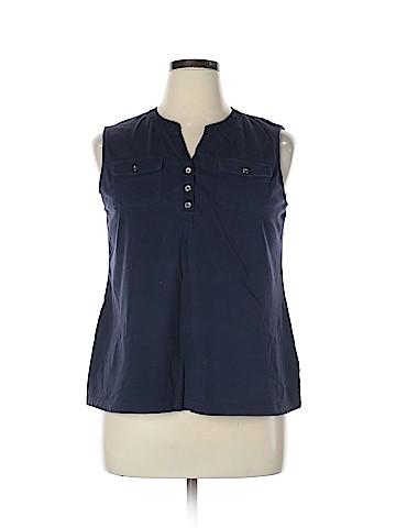 Croft & Barrow Sleeveless Henley (view 1)