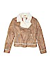 Cat & Jack 100% Polyester Solid Tan Jacket Size 7 - 8 - photo 1