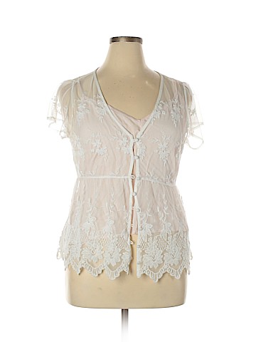 Abercrombie & Fitch Short Sleeve Blouse (view 1)