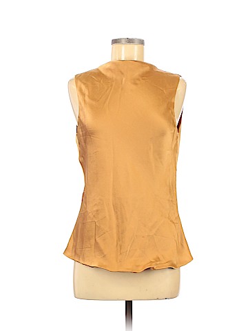 Emporio Armani Sleeveless Silk Top (view 1)