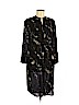 Pas De Calais 100% Rayon Black Casual Dress Size EU 36 / US 6 - photo 1