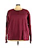 CW Classics Burgundy Pullover Sweater Size 5X - photo 1