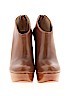 Madison Harding 100% Leather Brown Ankle Boots Size 6 - photo 2