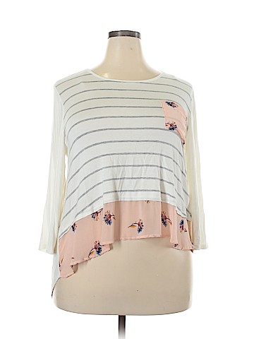 Meri Skye 3/4 Sleeve Top (view 1)