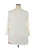 Meri Skye 100% Rayon Ivory 3/4 Sleeve Top Size 2X - photo 2