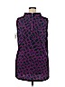 Alfani Purple Sleeveless Top Size 2X - photo 2