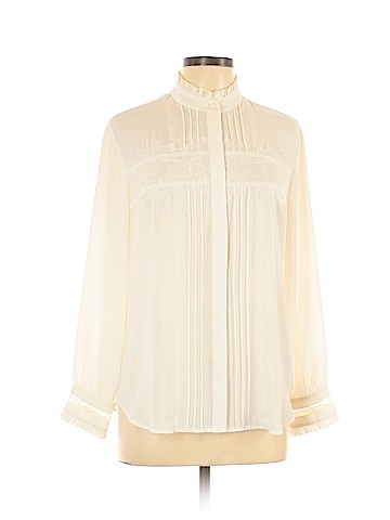 Ann Taylor Long Sleeve Blouse (view 1)