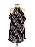 Lush 100% Rayon Black Casual Dress Size S - photo 2