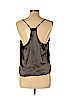 Wet Seal 100% Polyester Silver Sleeveless Blouse Size L - photo 2