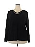 Cappagallo Black Pullover Sweater Size 2X - photo 1