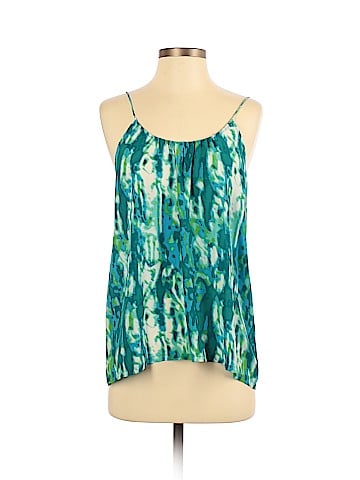 Tucker Sleeveless Silk Top (view 1)