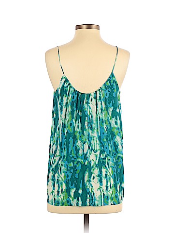 Tucker Sleeveless Silk Top (view 2)