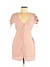 Forever 21 100% Rayon Pink Casual Dress Size M - photo 1