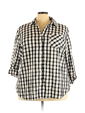 Ava & Viv Long Sleeve Button-Down Shirt (view 1)