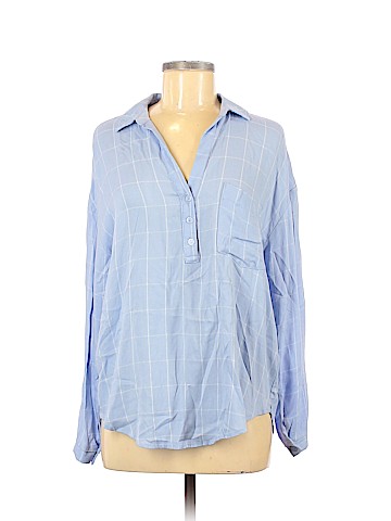 Lush Long Sleeve Button-Down Shirt (view 1)