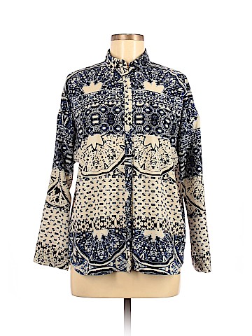 Topshop Long Sleeve Blouse (view 1)