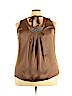 Jones New York Brown Sleeveless Top Size 3X - photo 1