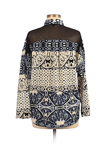 Topshop Long Sleeve Blouse (view 2)