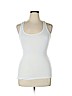 Ambiance Apparel White Tank Top Size XL - photo 1