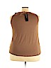 Jones New York Brown Sleeveless Top Size 3X - photo 2
