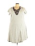 Roaman's Gray Casual Dress Size 3X - photo 1