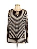 Ella Moss Black Long Sleeve Top Size L - photo 1