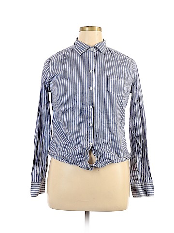 Mossimo Supply Co. Long Sleeve Button-Down Shirt (view 1)