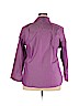 Foxcroft 100% Cotton Purple Long Sleeve Button-Down Shirt Size 18 - photo 2