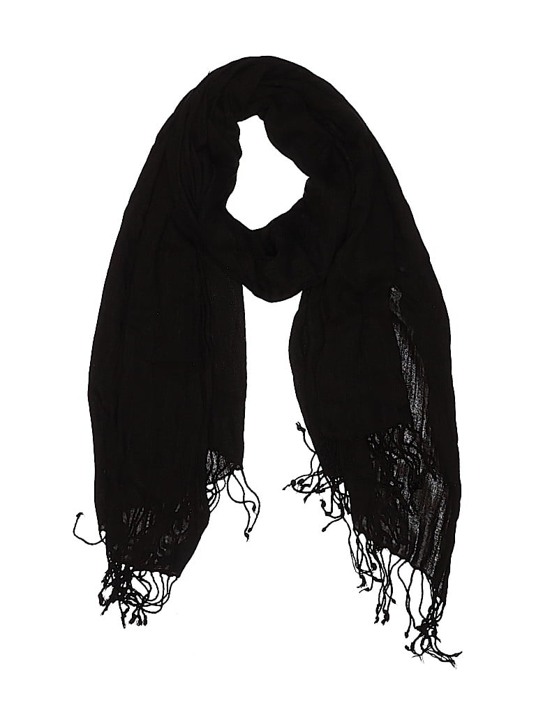 Pre-owned Unbranded Scarf In Black