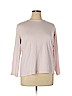 Preswick & Moore 100% Cotton Pink Long Sleeve T-Shirt Size 1X - photo 1