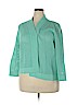 NIPON BOUTIQUE Teal Cardigan Size 3X - photo 1