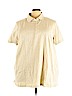Woman Within Tan Short Sleeve Polo Size 30 (3X) - photo 1