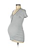 Old Navy - Maternity Gray Short Sleeve Henley Size M - photo 1