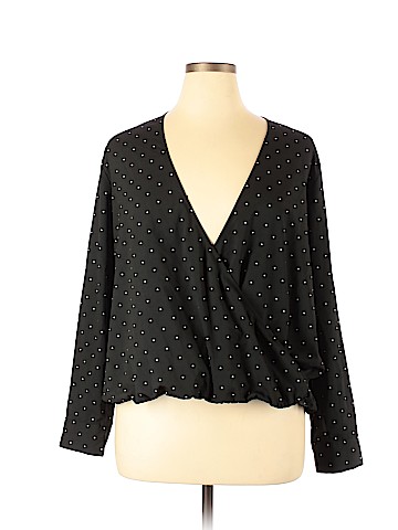 A New Day Long Sleeve Blouse (view 1)