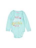 Swiggles Teal Long Sleeve Onesie Size 6-9 mo - photo 1