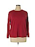 Preswick & Moore 100% Cotton Red Long Sleeve T-Shirt Size 1X - photo 1