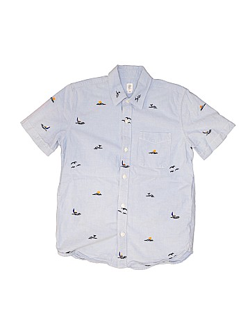 Gap Kids Short Sleeve Button-Down Shirt (view 1)