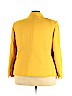 Le Suit 100% Polyester Gold Blazer Size 22 - photo 2