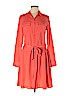 Victoria's Secret 100% Polyester Orange Casual Dress Size M - photo 1