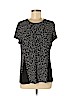 J.jill Black Short Sleeve Top Size M (petite) - photo 1