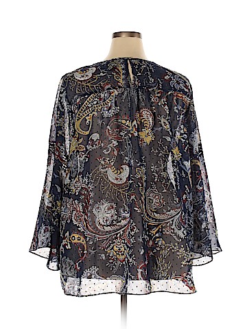 Style&Co Long Sleeve Blouse (view 2)