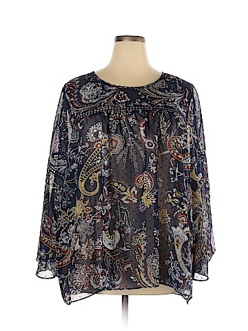 Style&Co Long Sleeve Blouse (view 1)